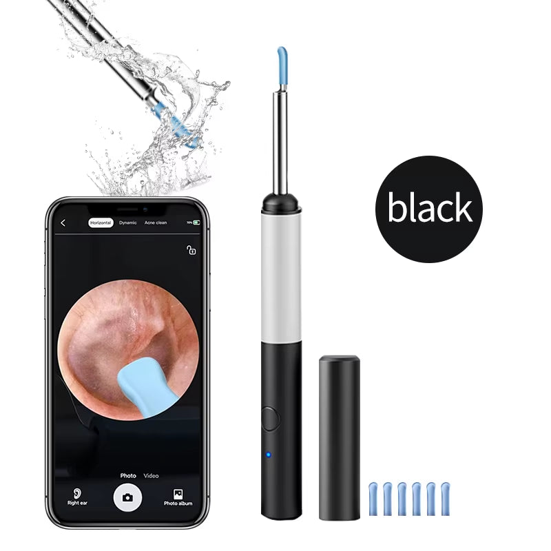 WIFI Digital Otoscope Ear Camera 1080P 3.9Mm Ear Cleaning Inspection Camera Ear Wax Removal Tools for Iphone Android